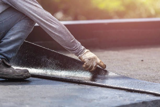 Professional Basement Waterproofing technician working in Cramerton, NC